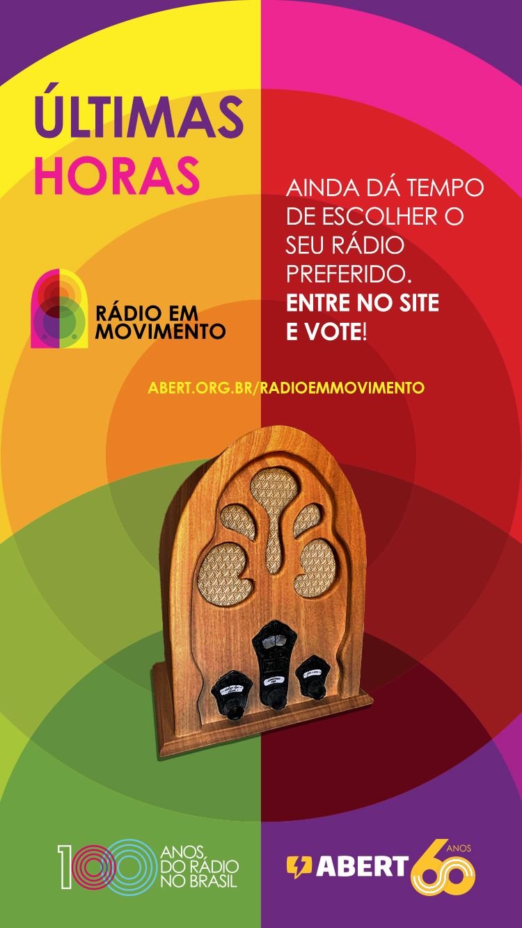 Mostra Rádio em Movimento: últimas horas para votar!