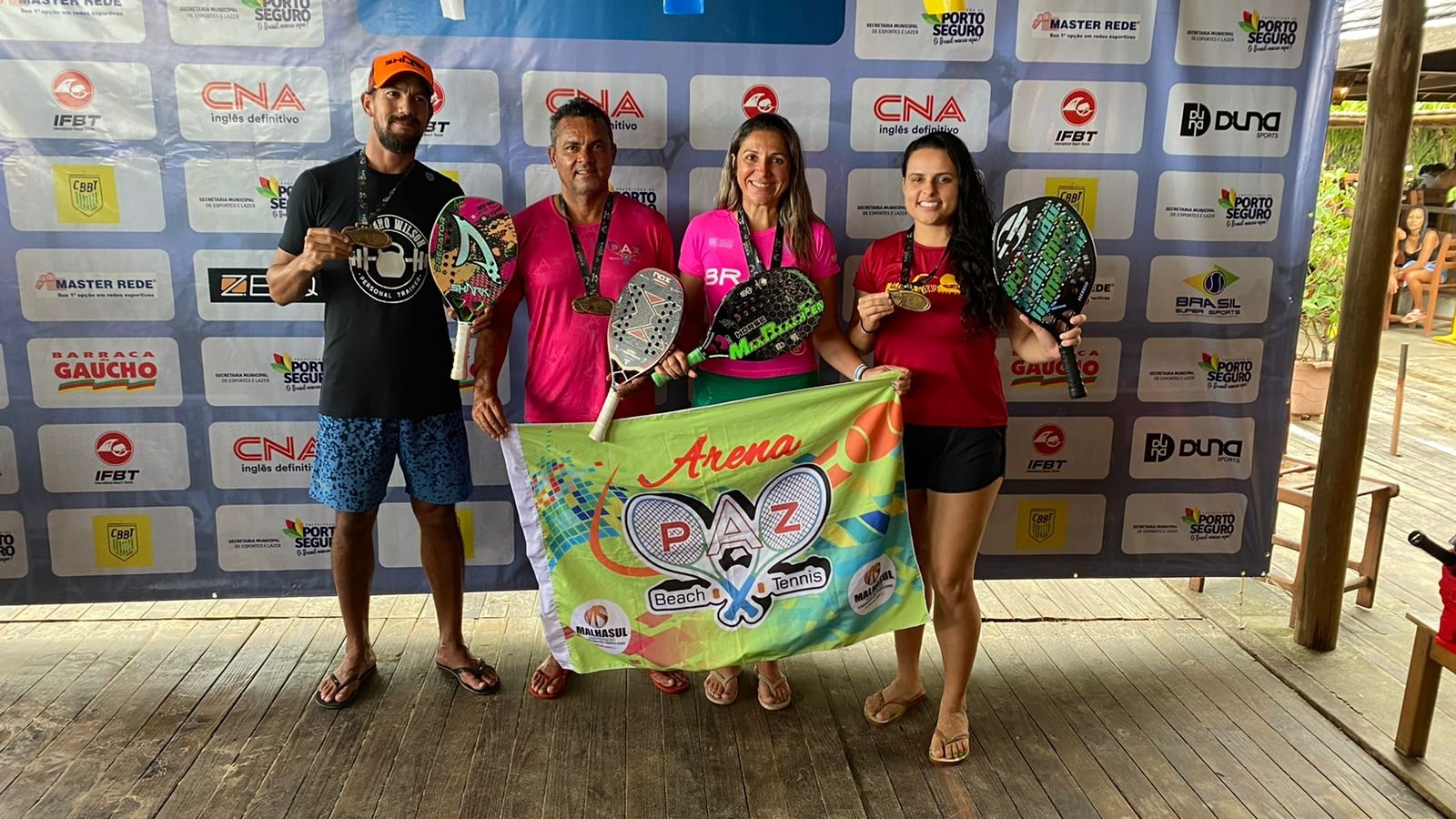 Sul-mato-grossenses disputaramPan americano de Beach Tennis