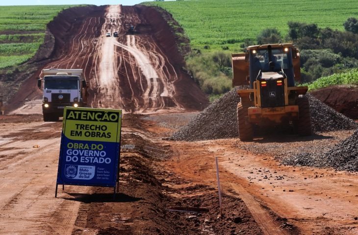 Em Ponta Porã, obras do Contorno Viário Sul recebem R$ 66 milhões