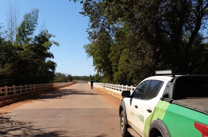 Atenção: interdição de ponte no distrito de Águas do Miranda, em Bonito