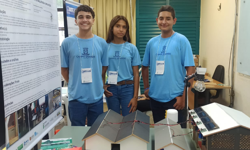 Feiras do IFMS apresentam pesquisas de estudantes de níveis fundamental e médio