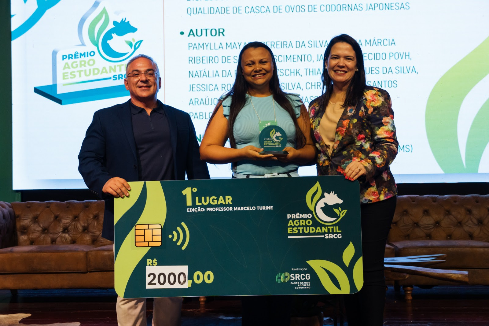 SRCG anuncia vencedores do II Prêmio Agro Estudantil, com celebração a ciência