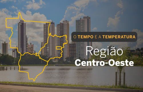 PREVISÃO DO TEMPO: Região Centro-Oeste sem possibilidade de chuvas nesta segunda-feira (15)