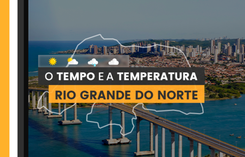 PREVISÃO DO TEMPO: quinta-feira (11) chuvosa no Rio Grande do Norte