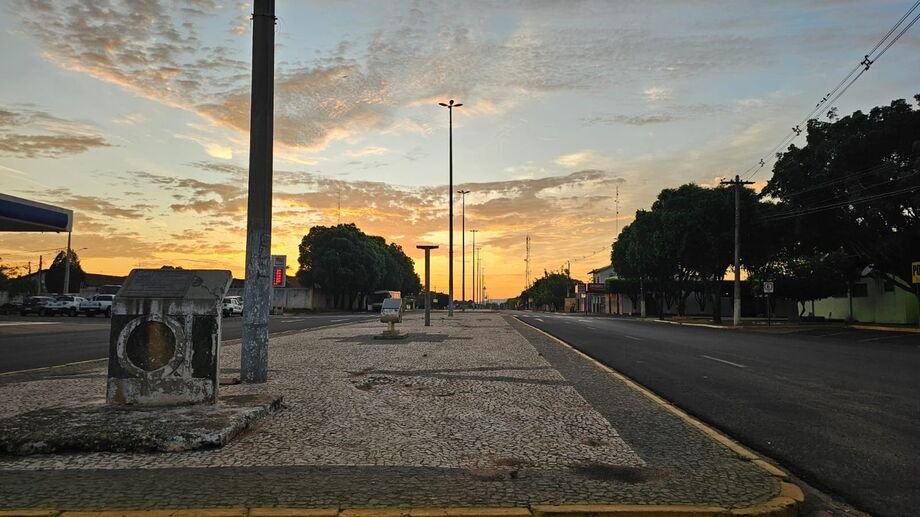 Quarta-feira tem previsão de chuvas em Aquidauana e máxima de 39ºC