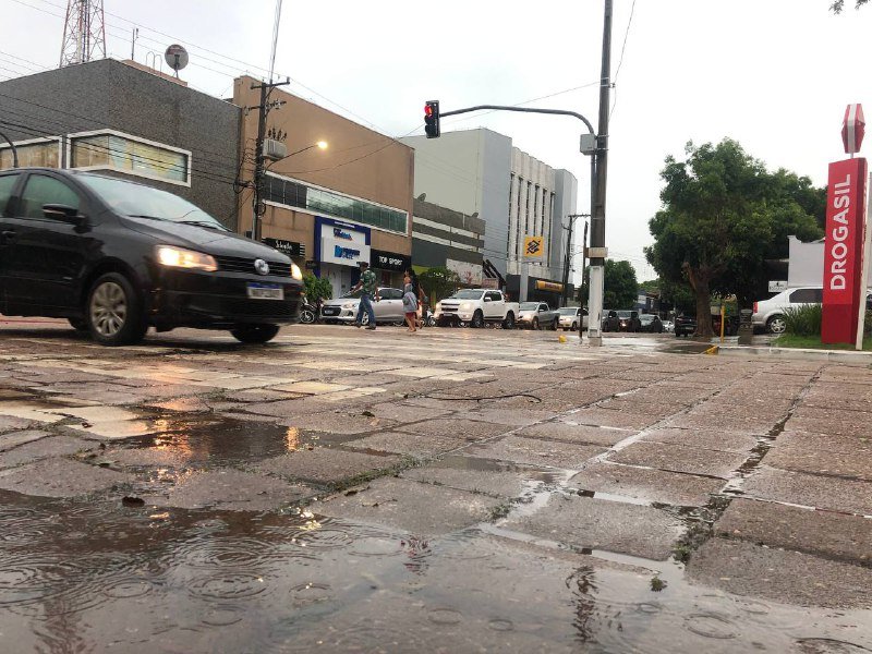 Fim de semana será de calor e chuva em Aquidauana